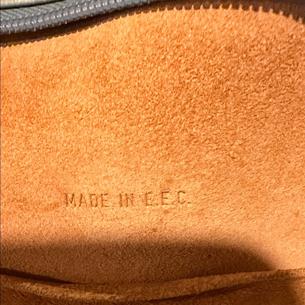 LOEWE vintage Powder Blue Leather Shoulder Bag - Picture 9 of 11